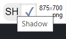 Enable shadow in Painterro js paint