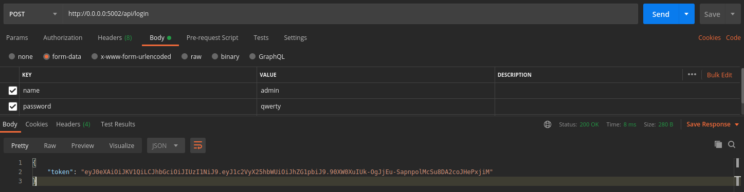 CRUD in python [Simplest example]