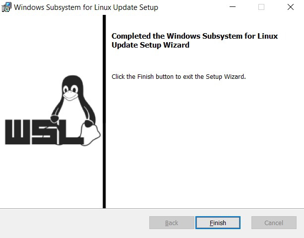 WSL Linux update Setup